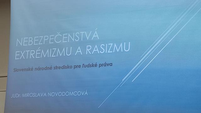 Návšteva zo Slovenského národného strediska pre ľudské práva