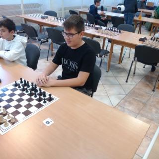 Matyáš Magoč na krajskom kole v šachu
