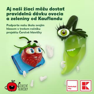 Súťaž o čerstvé ovocie a zeleninu z Kauflandu