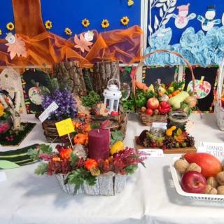Výstava zeleniny, ovocia a jesenných dekorácií