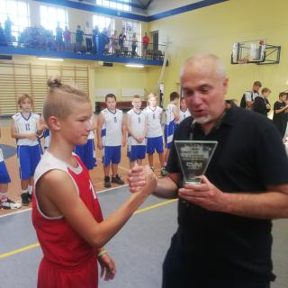 Turniej koszykówki Chłopców U13 o puchar Burmistrza Pasłęka, 30 września 2023 r.