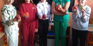 Jablkový deň v 4.ročníku