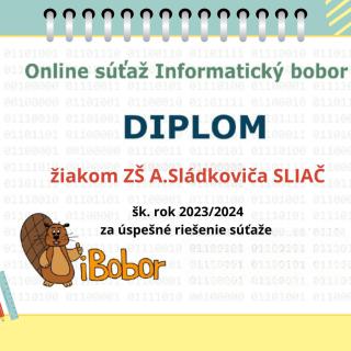 iBOBOR - celoslovenské kolo informatickej súťaže 2023/2024