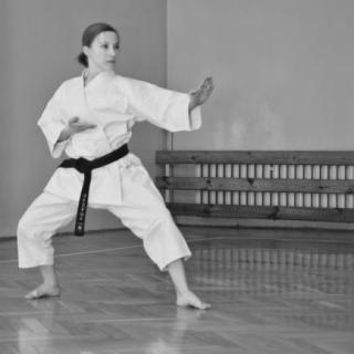 Spotkanie z Mistrzynią Świata w karate shotokan - Panią Agnieszką Trocińską. 