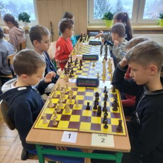 Zawody szachowe Szkolnego Związku Sportowego – etap miejski.