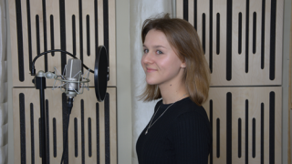 Wywiad z Anną Gawryszewską, zwyciężczynią konkursu piosenki obcojęzycznej.
