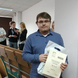 Alan Bracki finalistą VIII Bałtyckiego Konkursu Języka Angielskiego