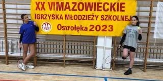 Brązowe medalistki Mazowsza w badmintonie
