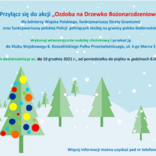 "Ozdoba na Drzewko Bożonarodzeniowe "