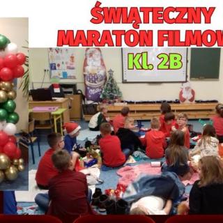 Świąteczny Maraton Filmowy w klasie 2b.