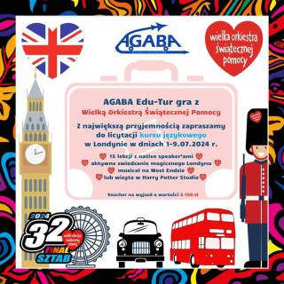 Wylicytuj wyjazd do Londynu z Agaba Edu-Tur!