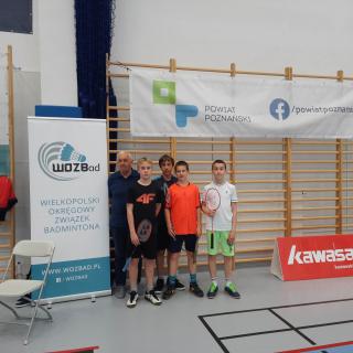Ogólnopolski turniej badmintona w Puszczykowie - UKS Zasutowo
