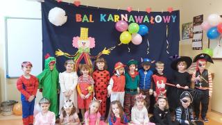 Bal karnawałowy u przedszkolaków w Kurowicach