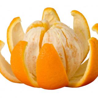 Zber pomarančovej kôrky