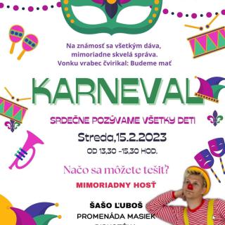 Pozvánka na karneval