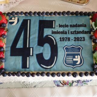 Obchody Dnia Patrona Szkoły - 45-lecie nadania imienia i sztandaru