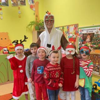 Mikołaj z wizytą u przedszkolaków