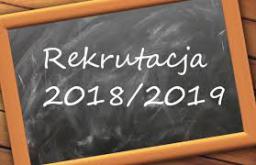 REKRUTACJA 2018/2019