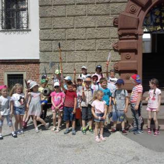 Wycieczka do Baranowa Sandomierskiego - przedszkolaki