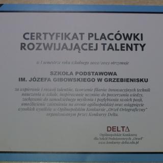 Ogólnopolski Konkurs Ortograficzny