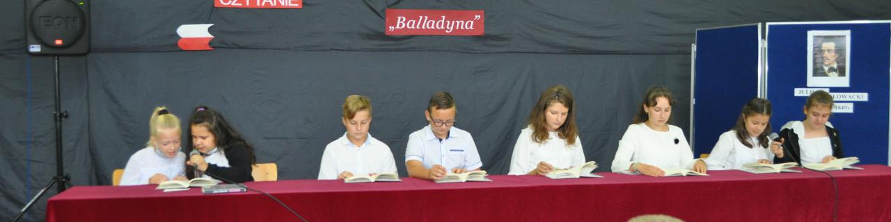 Narodowe czytanie „Balladyny” 