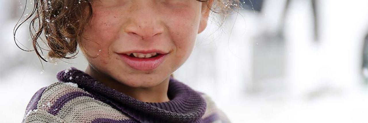 Bierzemy udział w projekcie „Spraw, aby dzieci z Syrii przetrwały zimę”.
