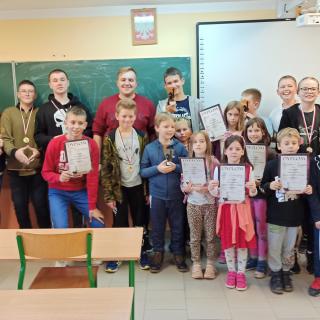 VI Szachowy Turniej o Puchar Dyrektora ZSP w Białowieży 