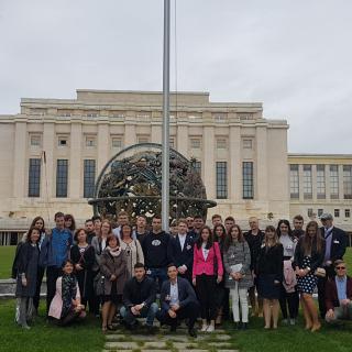 Návšteva sídla OSN v Ženeve