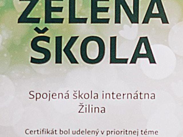 Certifikácia Zelených škôl 