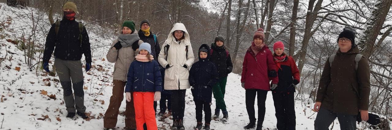 "My sie zimy nie boimy" - czyli kolejny wspaniały rajd pieszy Szkolnego koła PTTK