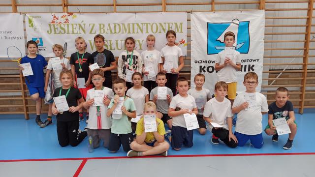 Turniej „II Jesień z Badmintonem w Słupcy” - UKS Zasutowo 