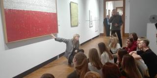 "Pytam o Polskę - dyskusja dzieł XX wieku" - lekcja w Muzeum Narodowym