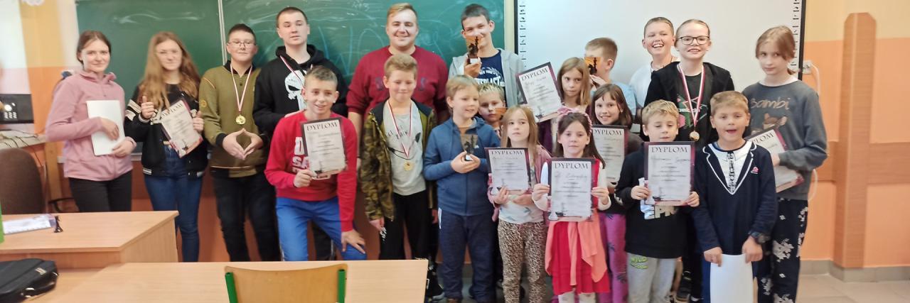 VI Szachowy Turniej o Puchar Dyrektora ZSP w Białowieży 