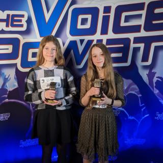  IV edycja The Voice of Powiat - finalistki z naszej szkoły