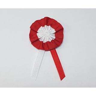 Kokarda narodowa w barwach biało-czerwonych