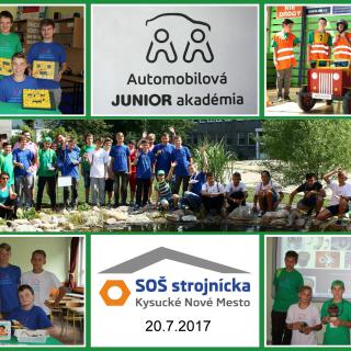 20.7.2017 Automobilová Junior Akadémia