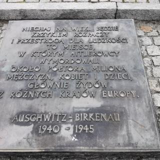 Pobyt studyjny i warsztaty klasy VIIIb w w Miejscu Pamięci Auschwitz-Birkenau.
