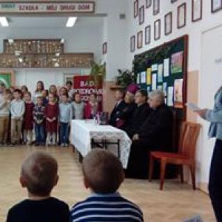 Wizyta Księdza Biskupa w naszej szkole