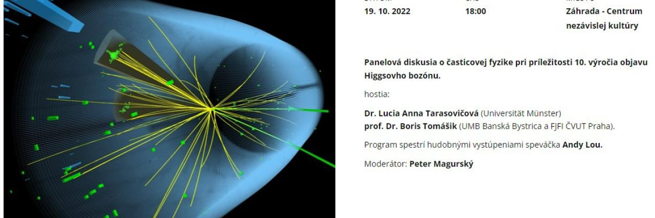 10 rokov Higgsovho bozónu