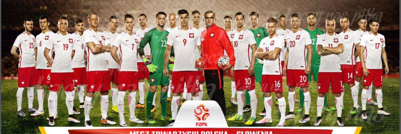 SP z Mirkowa wspiera reprezentację podczas meczu Polska - Słowenia