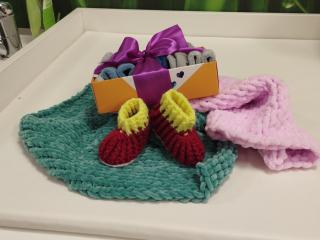 Ponožky pre novorodenecké oddelenie