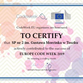 #CODEWEEK2019 - siódma edycja Europejskiego Tygodnia Kodowania