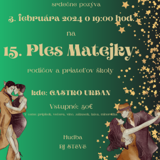 15. Ples Matejky