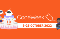 Logo akcji CodeWeek 2022