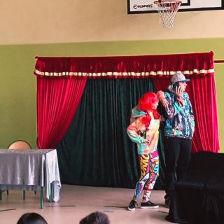 Przedstawienia Teatru "Magiczna Scena" w naszej szkole
