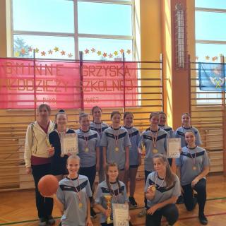 Dziewczęta z Albigowej – mistrzyniami gminy w koszykówce