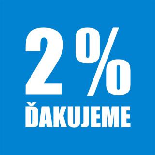 2% (1%) z daní 