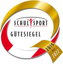Gütesiegel Schulsport in Gold 2019 - 2022