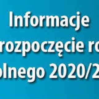 Rozpoczęcie roku szkolnego 2020/2021 w Szkole Podstawowej w Kramarzynach
