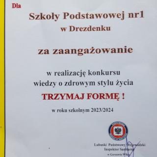 Trzymaj Formę - etap powiatowy ogólnopolskiego konkursu dla uczniów szkół podstawowych